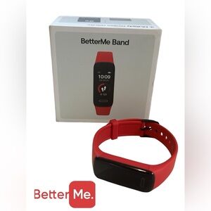 BETTERME BAND FITNESS TRACKER HEART RATE SLEEP STEP COUNTER TOUCHSCREEN